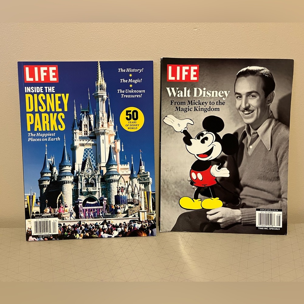 Bundle of 2 Disney Life Magazines